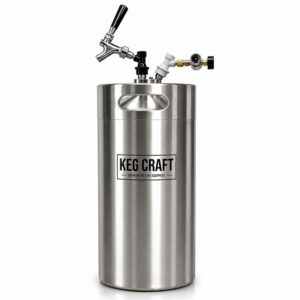 Keg Craft 10L Mini Keg with Tap and Regulator